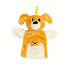 Parent Child Hand Puppet Plush Toy Set 9.84 Inches