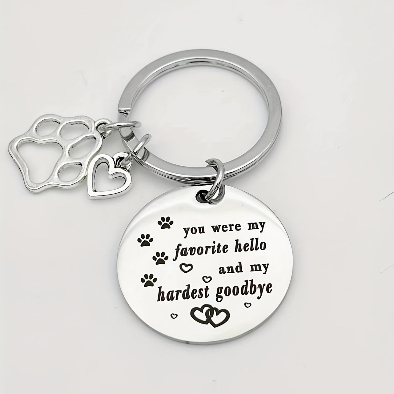 Memorial Gift Keychains for Dogs & Cats