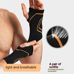 Men's Knee, Elbow, Wrist Guards Set Sports Protective Gear Basketball Pads