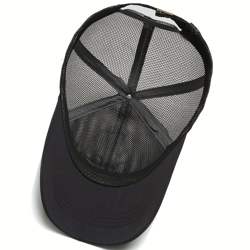 Stay Protected This Summer With Our Breathable Sunshade Mesh Hat