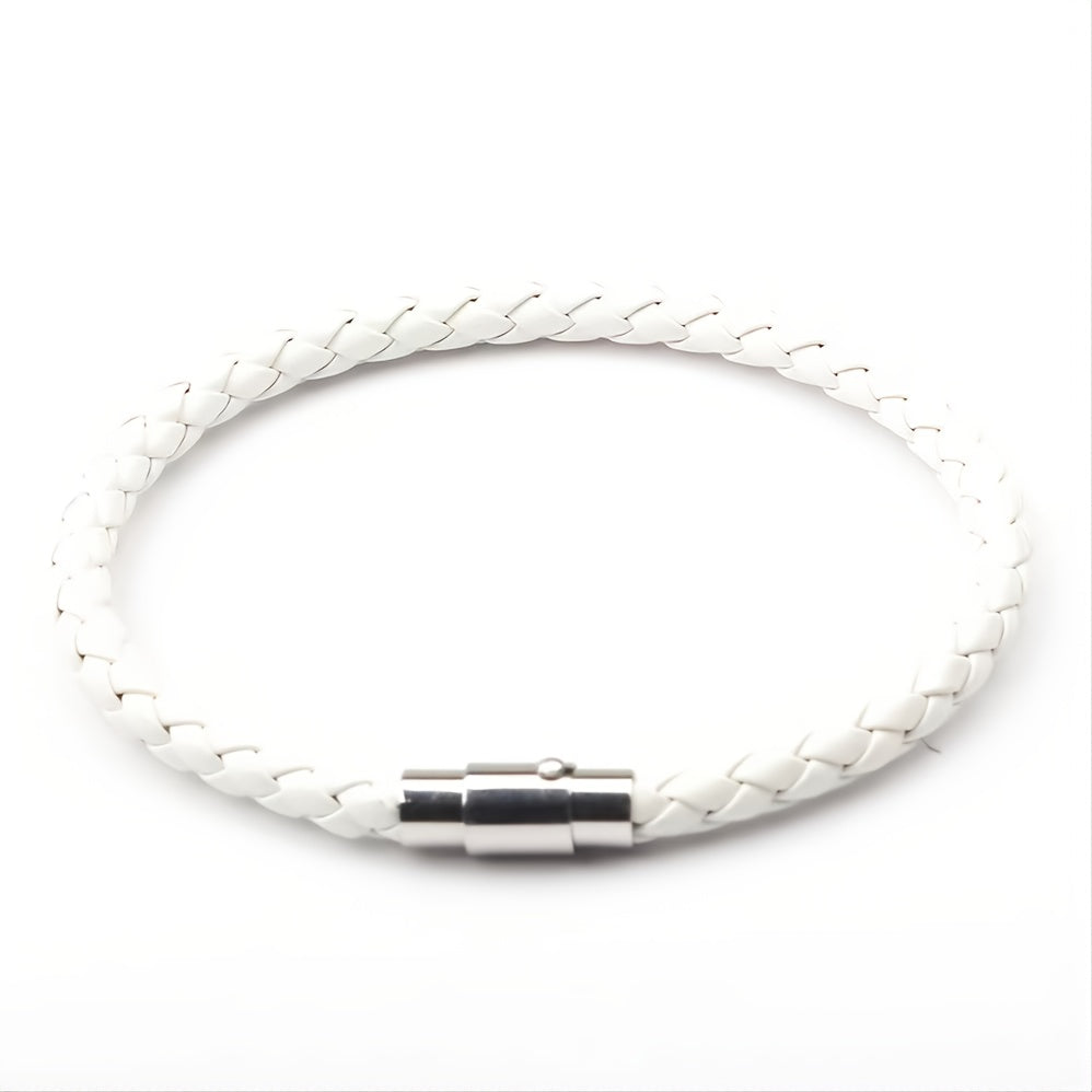 PU Leather Braided Bracelet Cuff Wristband Vintage Cuff Friendship Bracelet