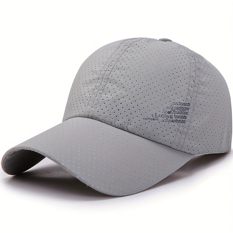 Men's Outdoor Sunshade Peaked Cap Quick Dry Baseball Cap