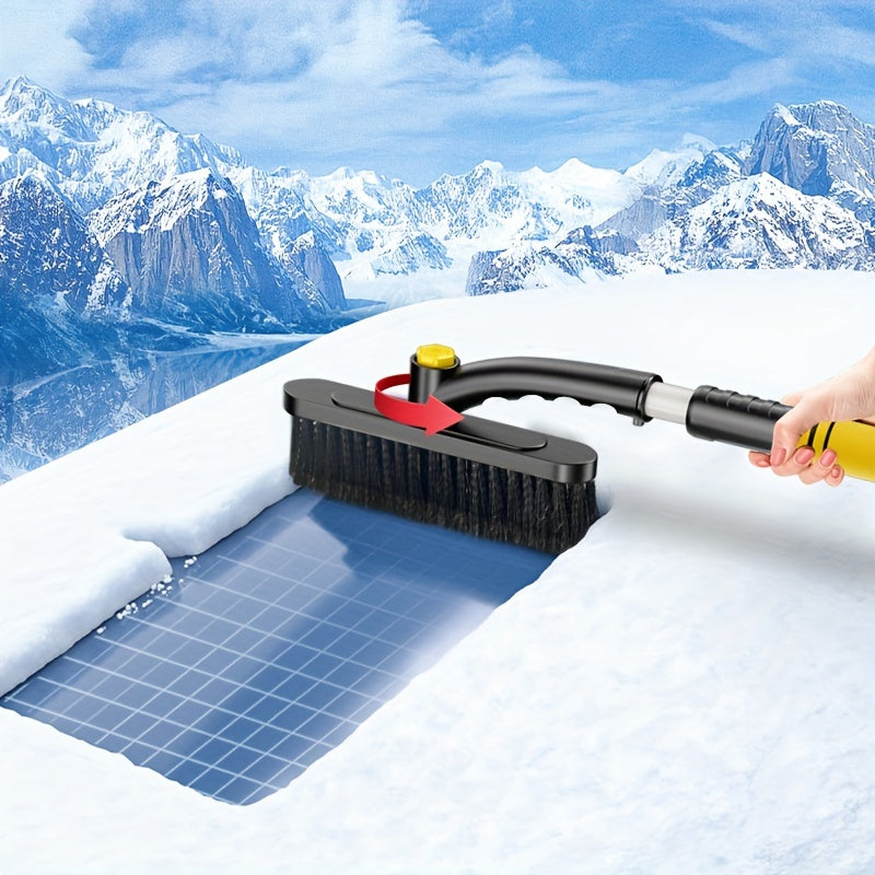 Ice Scraper & Snow Brush for Car Windshield