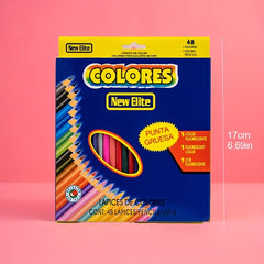 Coloured Pencils Set 12-48 Colours Drawing Colouring