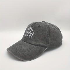 Be Kind Pattern Vintage Baseball Cap For Men