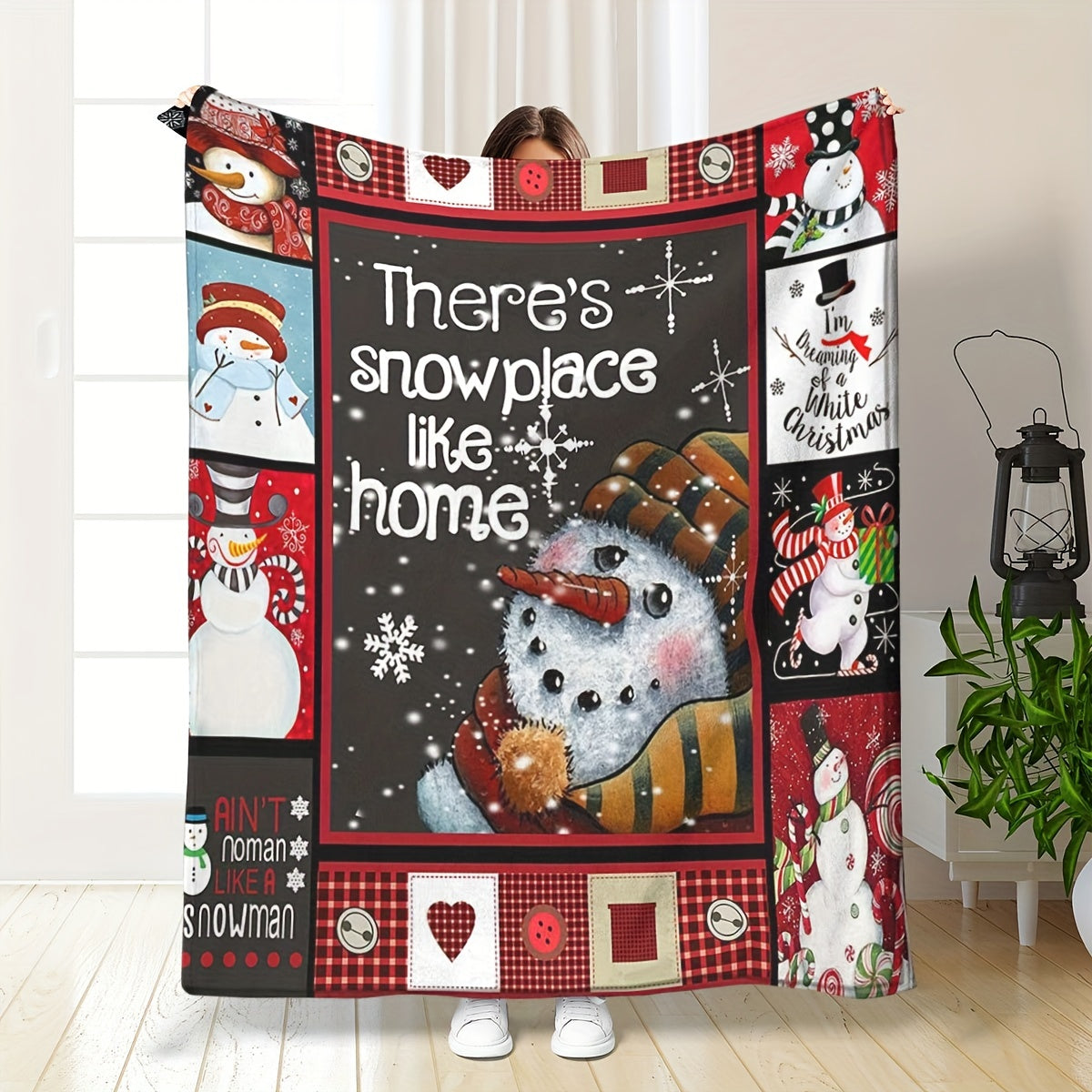 Snow Place Like Home Warm Blanket - Christmas Gift