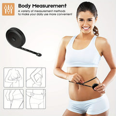 2pcs Tape Measure 60 Inch Soft Pink Retractable Double Scale