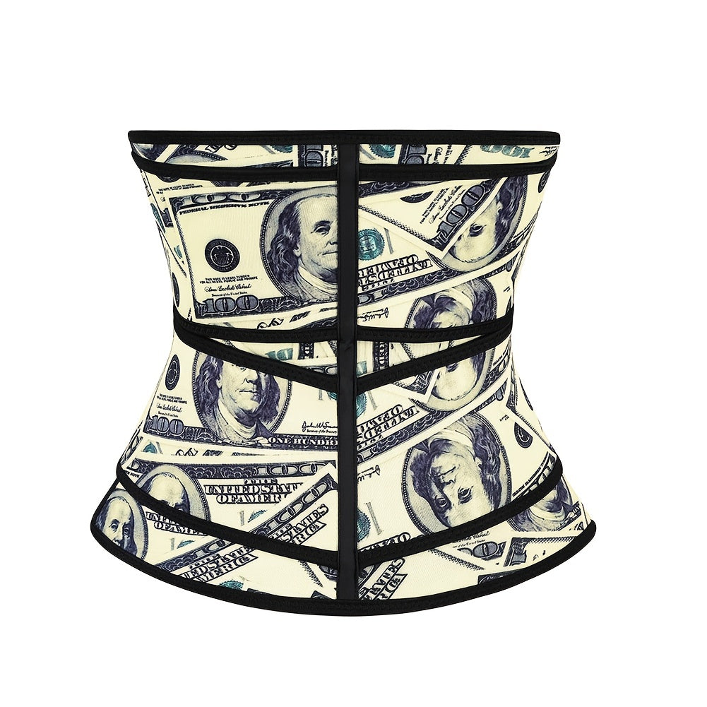Waist Trainer Tummy Wrap Zipper Tummy Control Slim Girdle Belt