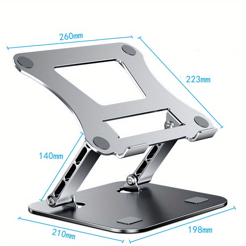 Adjustable Aluminum Alloy Laptop Tablet Stand Up To 17 Laptop