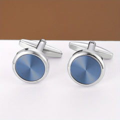 Shirt Round Cufflinks Business Buttons For Men And Women