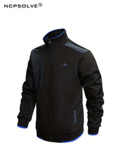 Men's Classic Zip Up Jacket & Active Comfy Pants Set