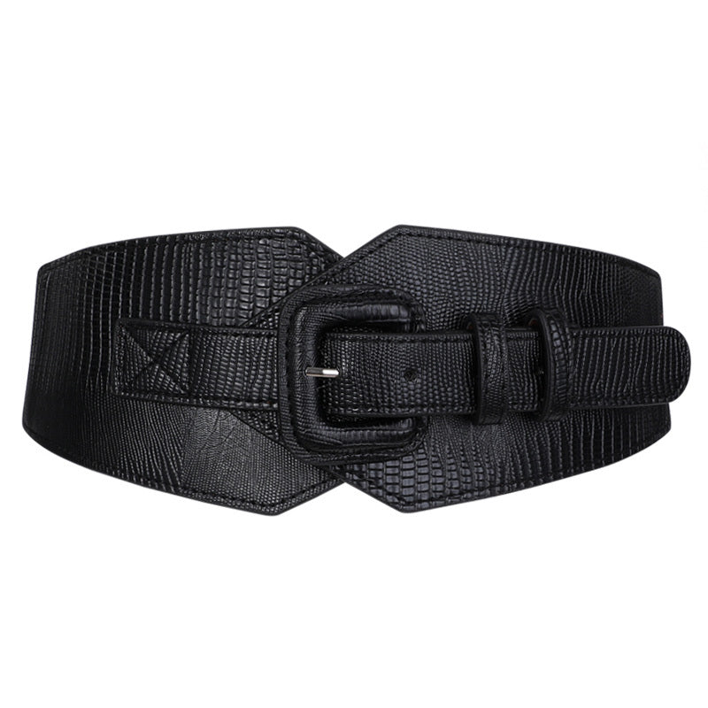 Women's Ultra Wide Belt Ladies Wide Girdle Elastic Waistband
