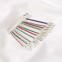 X Shape Scarf Buckle Shawl Clip Clothing Brooches Cross Bow Scarves Wrap Holder