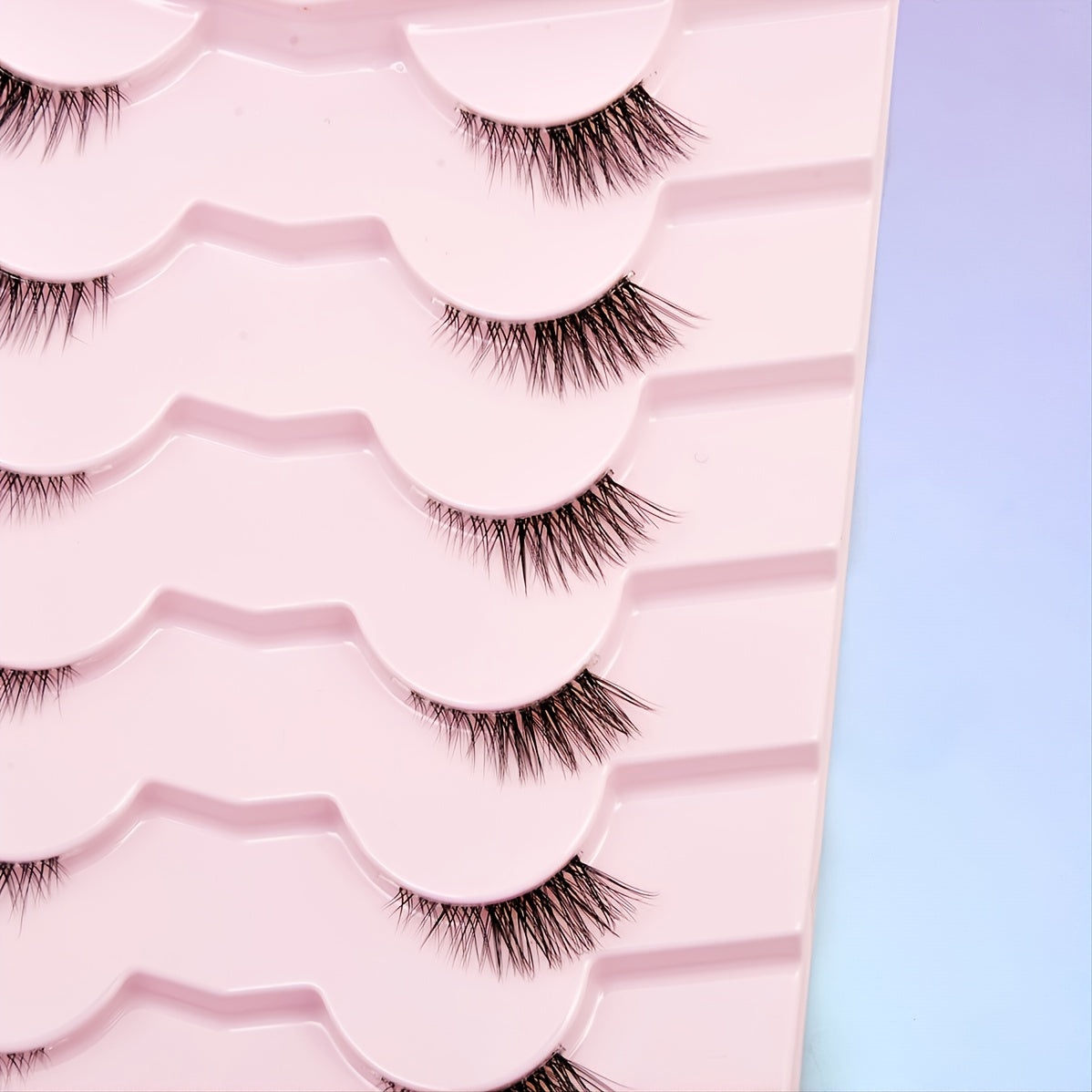 Long Thick Curly False Eyelashes: 7 Pairs