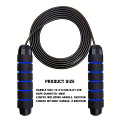 Steel Skipping Rope For Fat Burning & Weight Loss