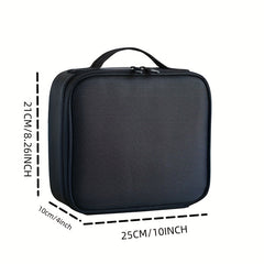 Portable Travel Cosmetic Bag Makeup Brush Organizer Bag Large Capacity