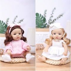 AKODEERD 30 Princess Doll with Soft Vinyl Skin Makeup