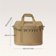Outdoor Camping Storage Bag for Tableware and Tools
