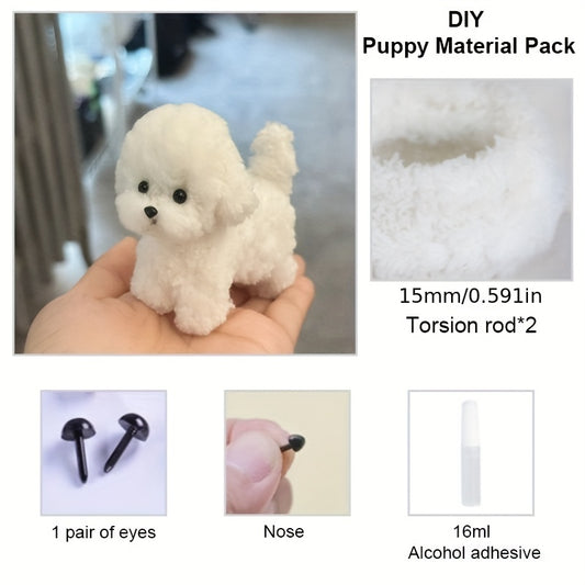 DIY Puppy Hair Strip Kit - Thick and Dense Hair Root Material Package