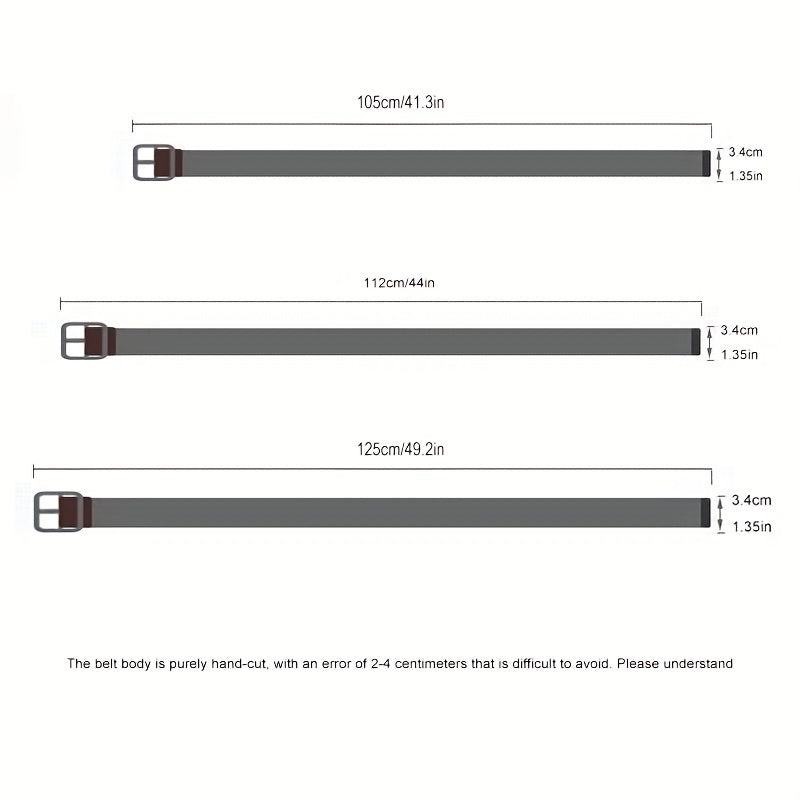 Canvas Belt with Alloy Pin Buckle for Military Training