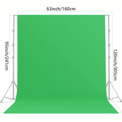 Professional Green Screen Backdrop for Streaming