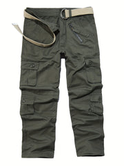Men's Loose Washed Cargo Jeans Plus Size