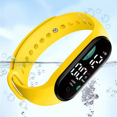 Girl's LED Waterproof Sport Watch Gift For Children