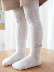 Toddler Girls' Soft Footed Leggings Stocking Baby Kids Winter Knitted Leggings