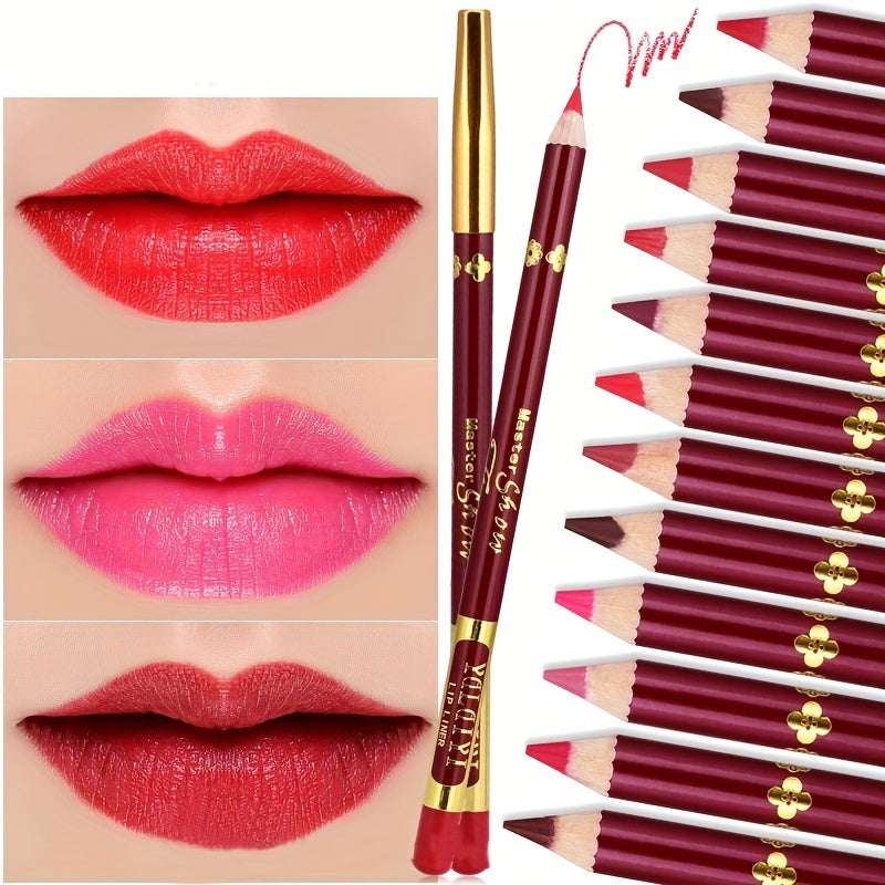 Long Lasting Matte Lip Liner Pen - 13 Colors