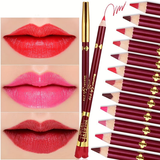 Long Lasting Matte Lip Liner Pen - 13 Colors
