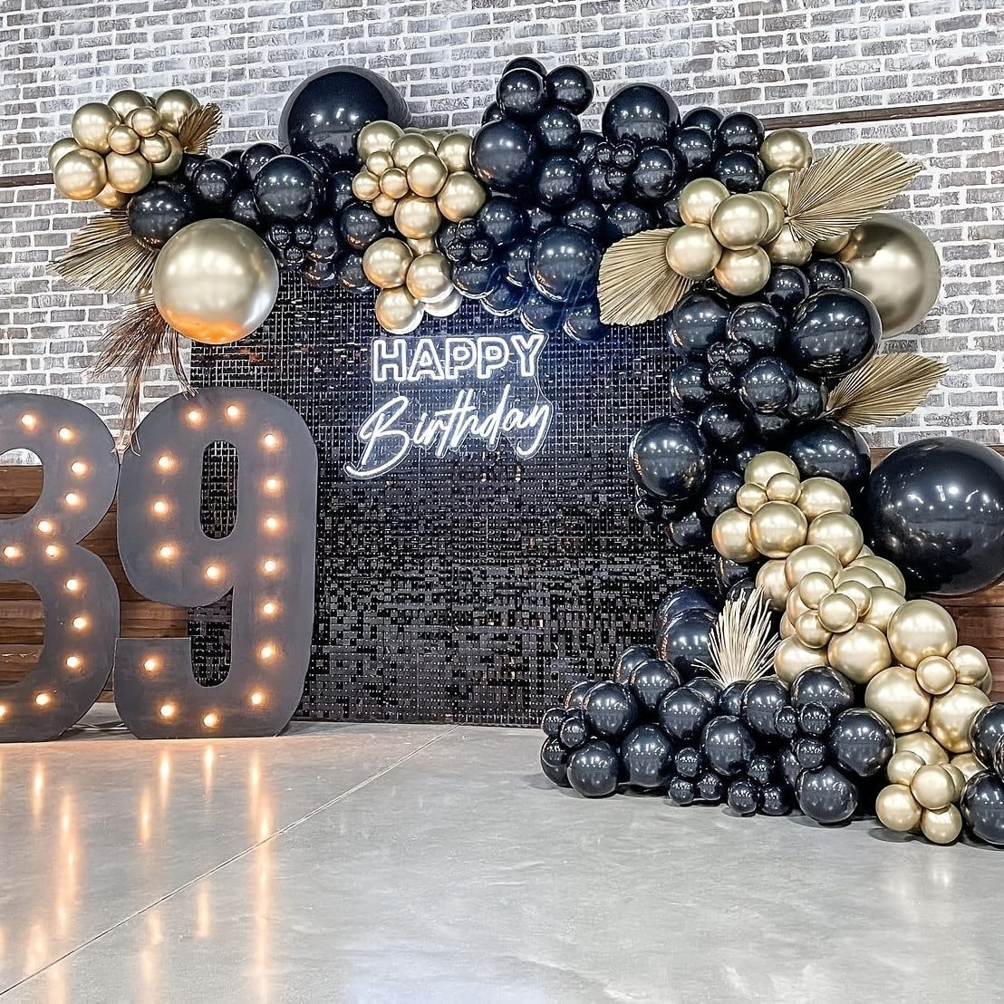 85pcs Balloons Garland Arch Kit Different Sizes Matte Latex Balloons Kit