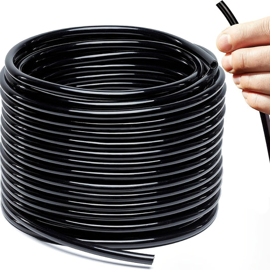 1/4 Drip Irrigation Tubing 15-48m Hose DIY Garden Hydroponics Misting System