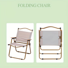 Outdoor Camping Barbecue Folding Chairs
