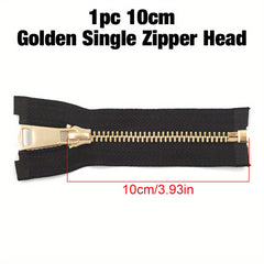 10-70 5 High Open End Copper Metal Zipper 2 Ways Zip DIY Handcraft