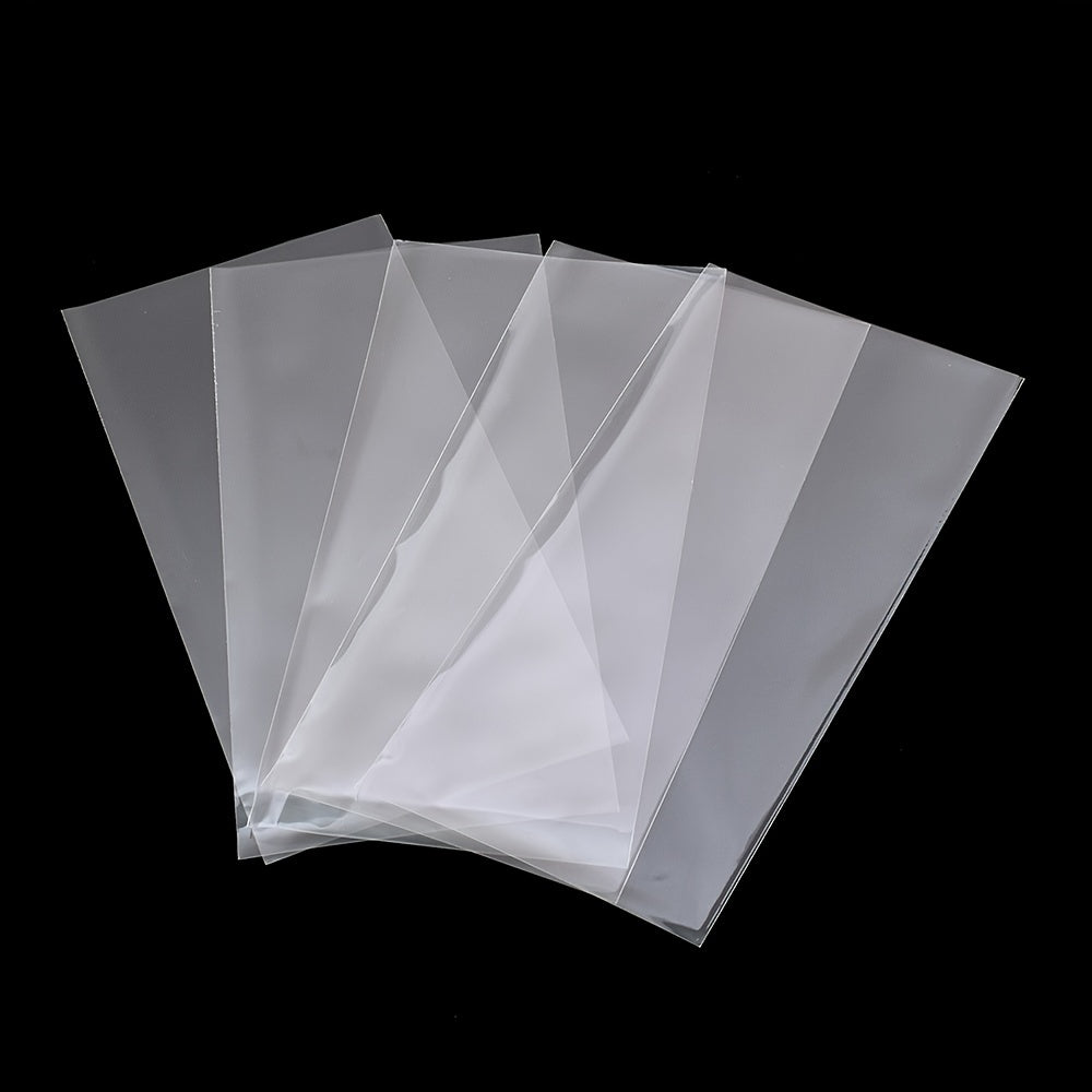 100pcs Space Banknote Protective Bag Coin Storage Transparent Bag