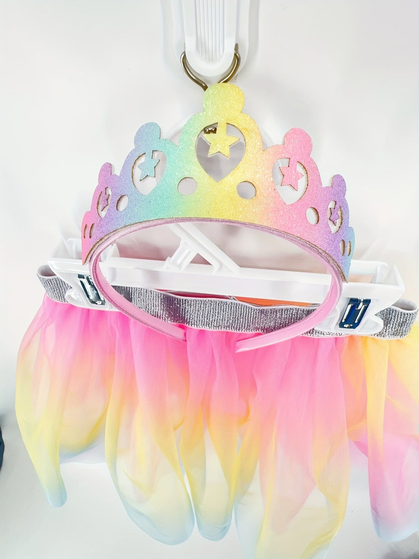 Sweet Girls Gradient Tutu Skirt Dance Skirt For Summer Party