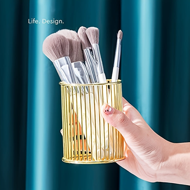 Desktop Organizer Pen Holder Makeup Brush Cup Pencil Holder Office Home Organize