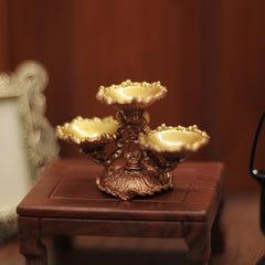 1pc Fruit Plate Doll House Accessory Retro Simulation Scene Model Mini Toy