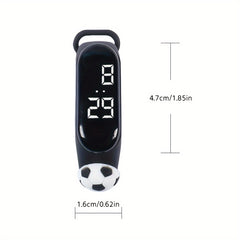 6pcs LED Electronic Wristband Watch for Students Couples Boys & Girls
