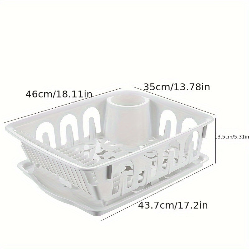 1pc Drain Bowls And Chopsticks Storage Rack Kitchen Sorting Rack
