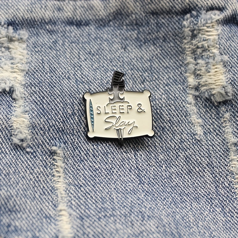 Pierce Pillow Brooch Lapel Pin for Men