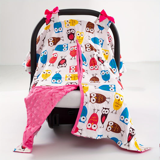 Cute Owl Sunshade Cover for Girls