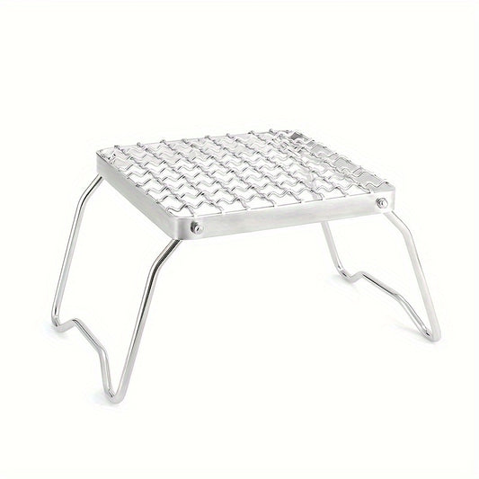 Portable Campfire Grill Stainless Steel Camping Grate