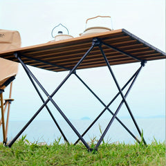 Portable Folding Aluminum Picnic Table for Camping
