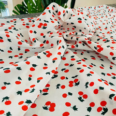 Cherry Pattern DIY Fabric Set - 1pc