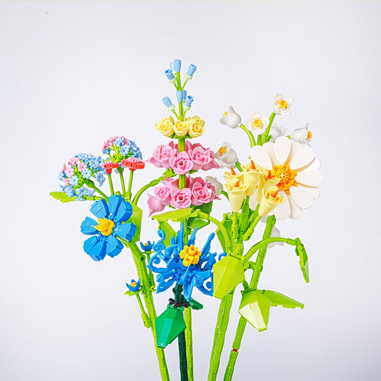 Flowers & Branches Puzzle Toy Multicolor Floral Art Decor Gift