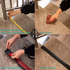 100 Self Adhesive Stair Edge Protector Anti Slip Stair Corner Trim