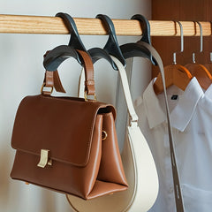 Space Saving Closet Hanger for Wallets & Handbags