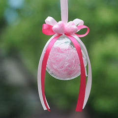 4pcs Transparent Plastic Round Ball Party Wedding Christmas Decoration Props