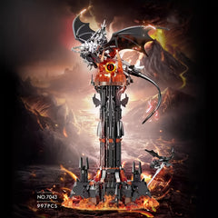 Dark Tower Building Set with Magic Ring and Beast Architecture